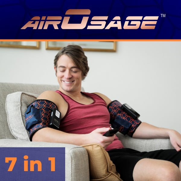 AirOsage Cordless & Portable Air Leg-Arm Massage