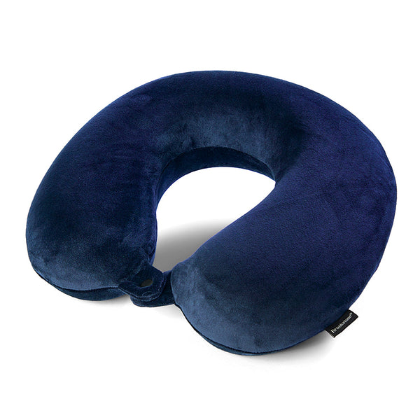 Brookstone Comfort Classic Memory Foam Travel Neck Pillow