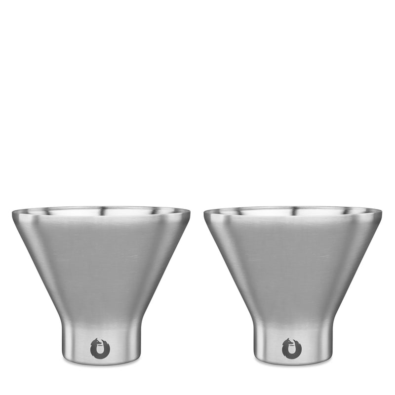Stainless Steel Martini Glass - 7 oz