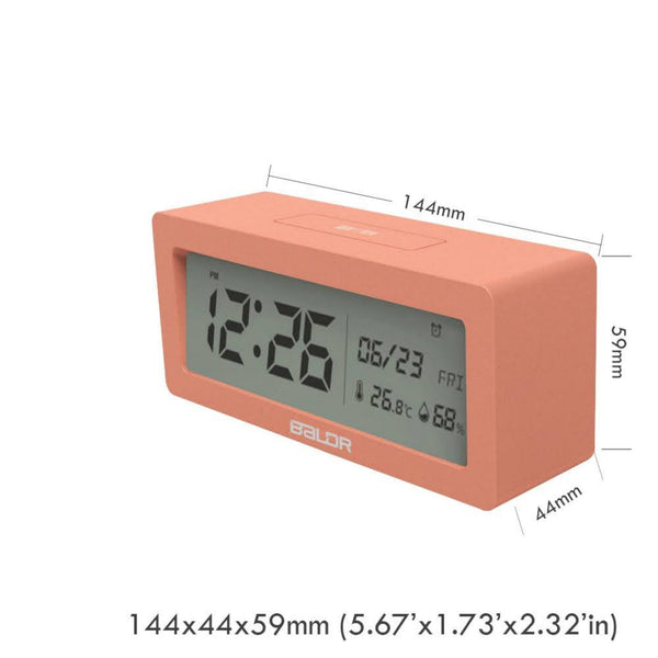 BALDR Compact Digital Alarm Clock