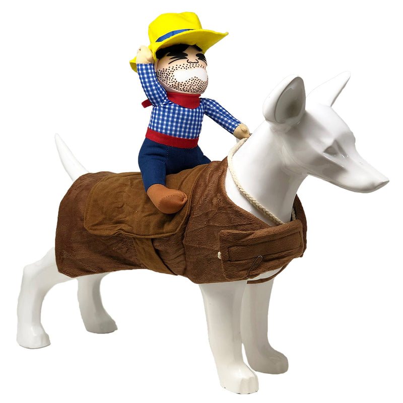 bezorgdheid zuigen Ontleden Pet Life 'Yeepaw' Cowboy Pet Holiday Dog Costume | Brookstone
