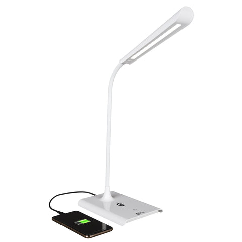 Power Up LED Desk Lamp With Wireless Charging Brookstone