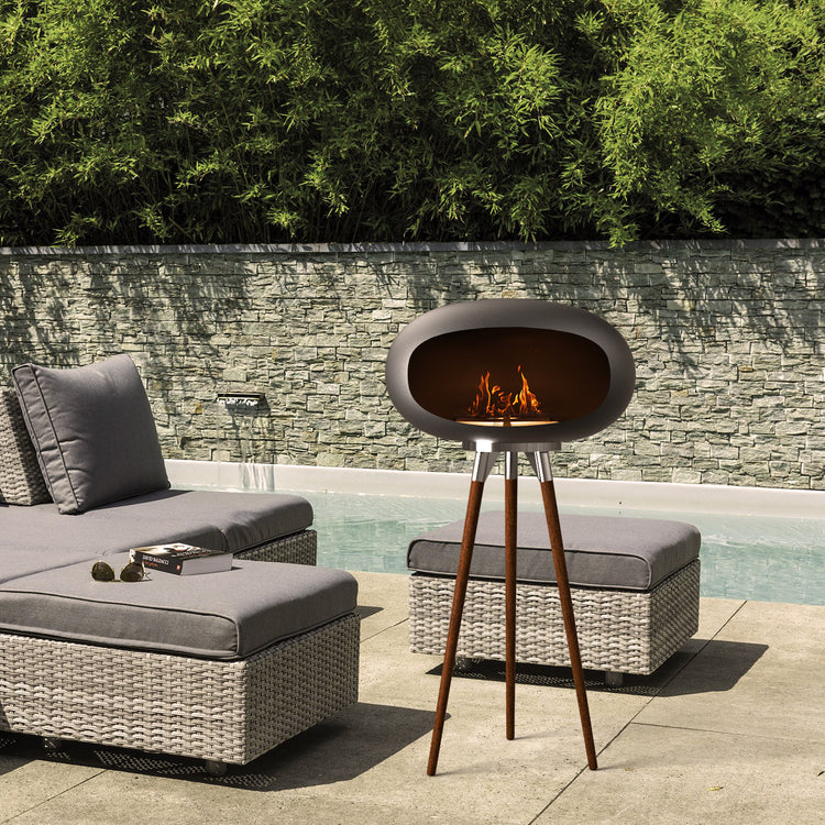 Tripod Indoor & Outdoor Portable Ethanol Fireplace