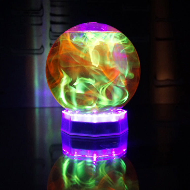 The FluoroSphere - A Fluorescent Light Show with Colorful FluoroGel