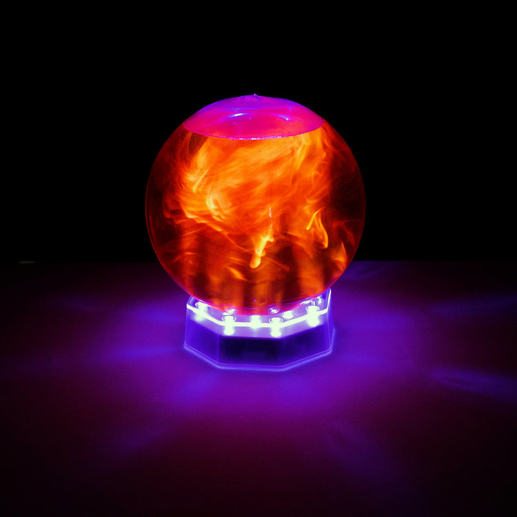 The FluoroSphere - A Fluorescent Light Show with Colorful FluoroGel