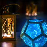 Dodecahedron Infinity Table Lamp