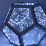 Dodecahedron Infinity Table Lamp