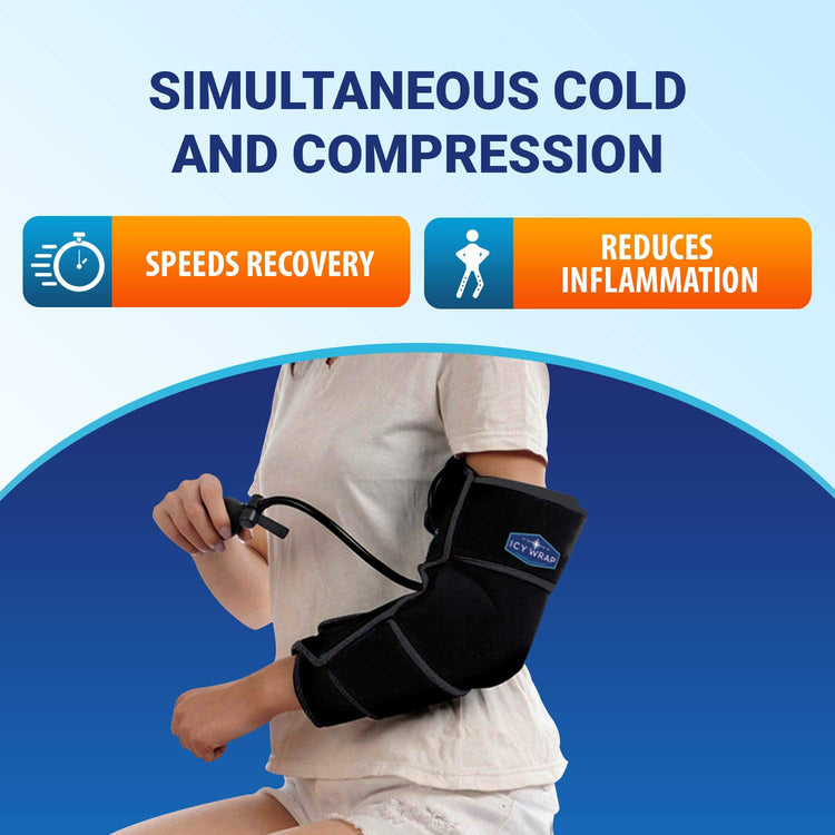 Cold Pack Compression Wrap for Elbow