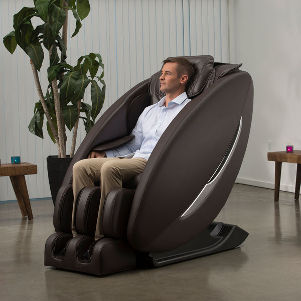 Ji Zero Wall Heated L Track Massage Chair | Brookstone