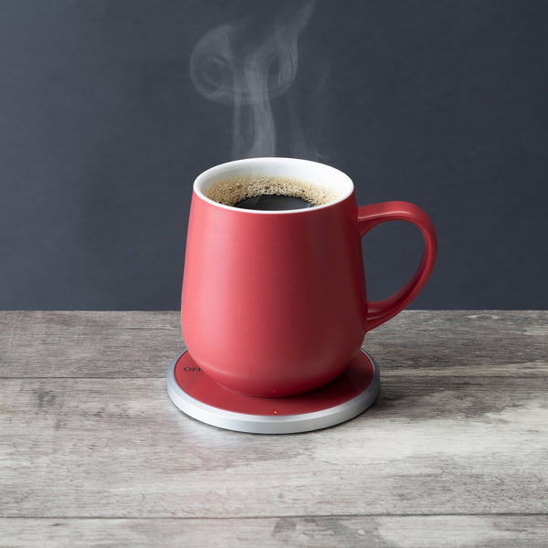 Brookstone Desktop Beverage Warmer Coffee Tea Soup Mug Simple On/Off Switch