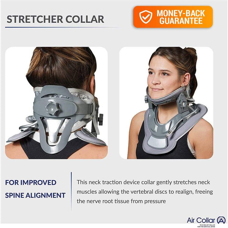 Air traction neck brace best sale