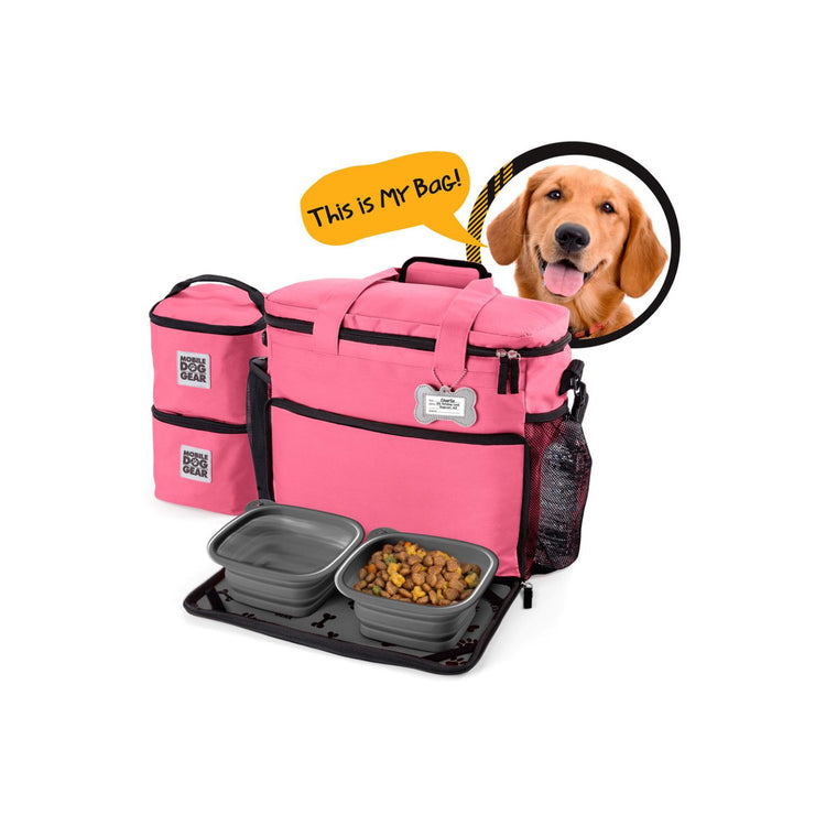 Overland dog gear week away tote pet travel bag best sale