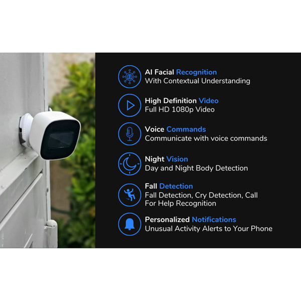 Ola USA Smart Security Camera 1 Pack Brookstone