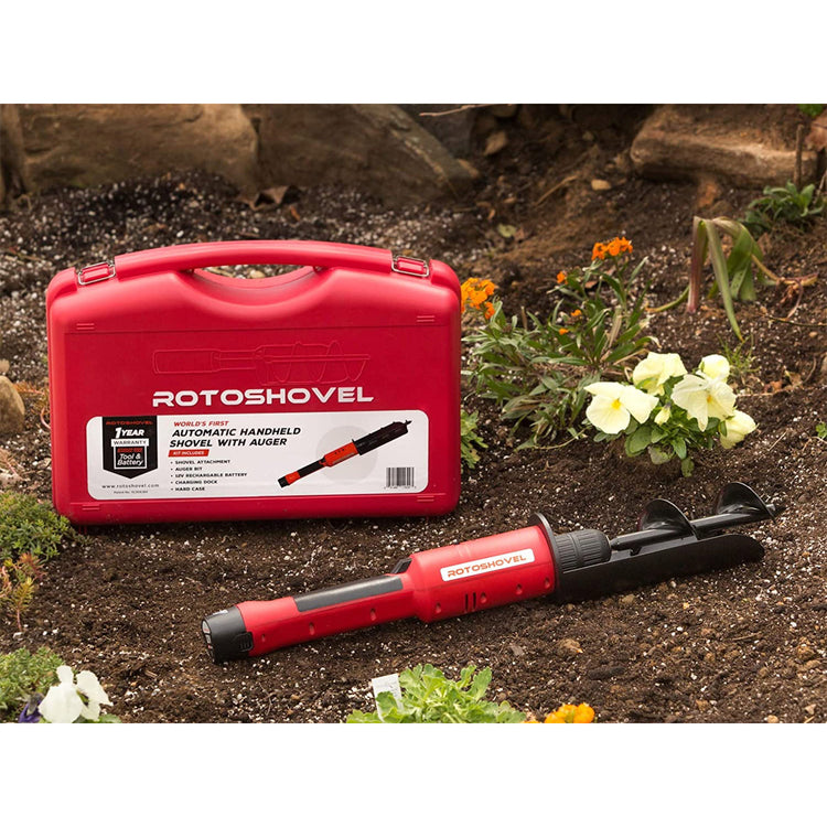 RotoShovel 22 Inch Electronic Handheld Powered Shovel And Auger ...