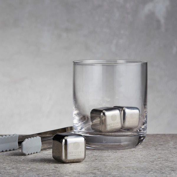 Brookstone, Other, Brookstone Whiskey Ice Mold Glass Set Perfect Duet  Glassware Artisan Ice