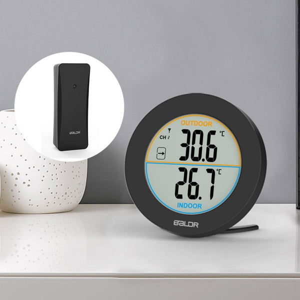 BALDR Indoor Outdoor Wireless Thermometer Brookstone