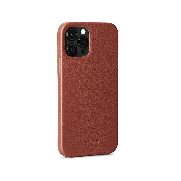 Woolnut Leather Case for iPhone 12 Max Brookstone