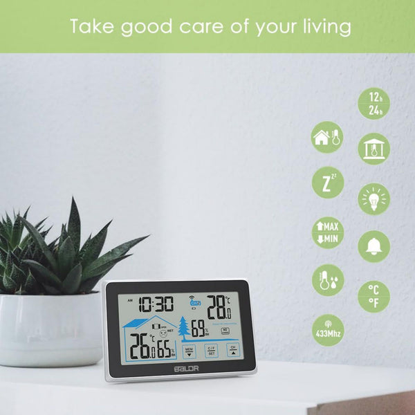 BALDR Indoor Outdoor Digital Thermometer