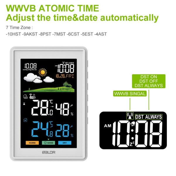 BALDR Atomic Wireless Weather Station Brookstone