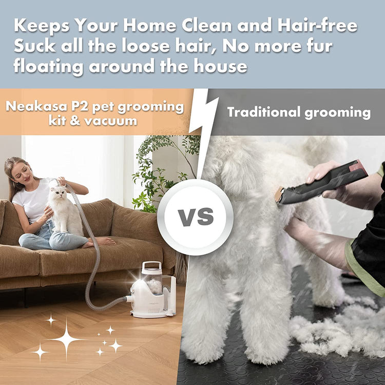 Neakasa P2 Pro Pet Grooming Kit & Vacuum