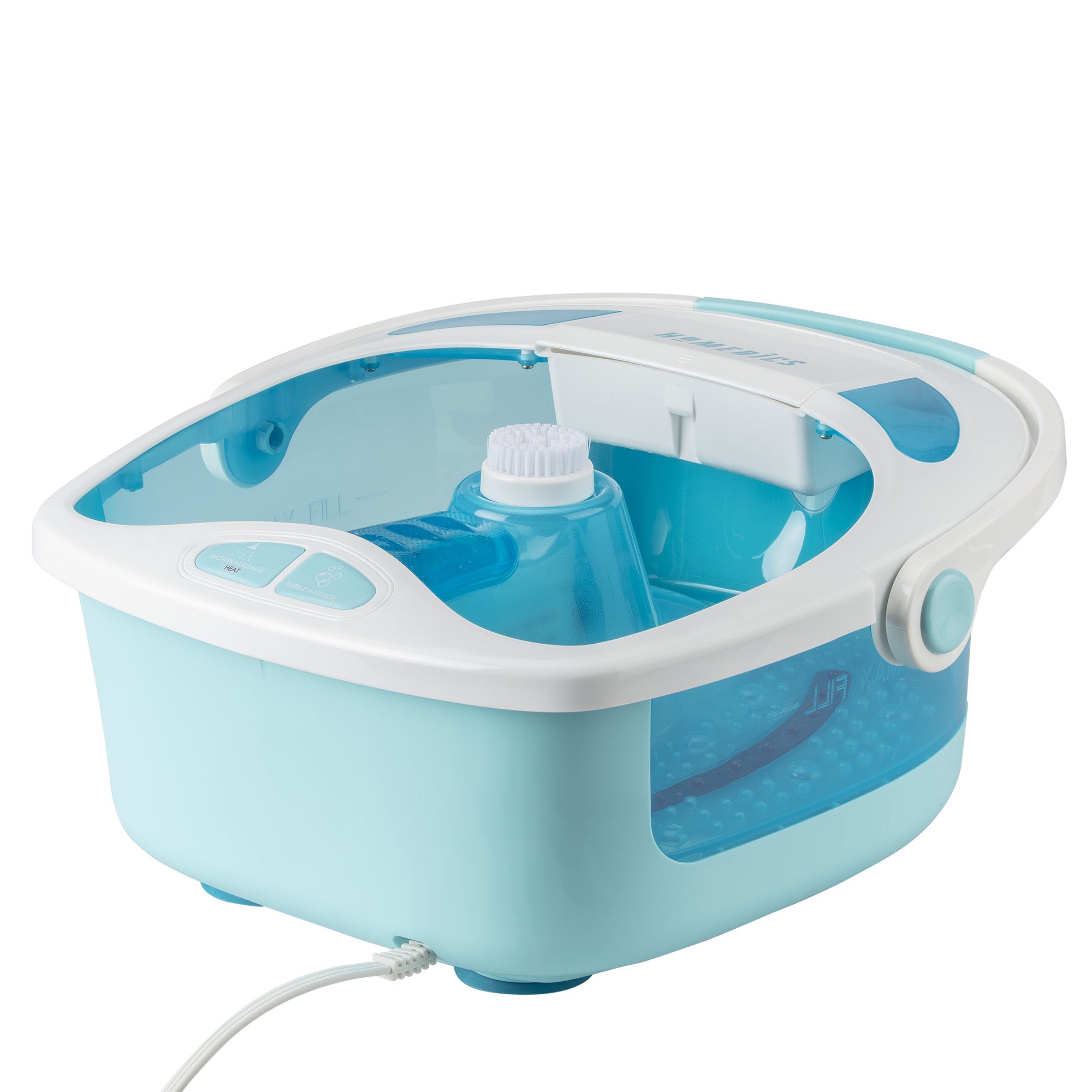 Homedics Shower Bliss Foot Spa with Heat Boost Power | Brookstone