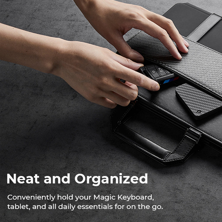 PITAKA FlipBook Case for iPad with Magic Keyboard