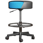 Luxton Ergonomic Rolling Stool