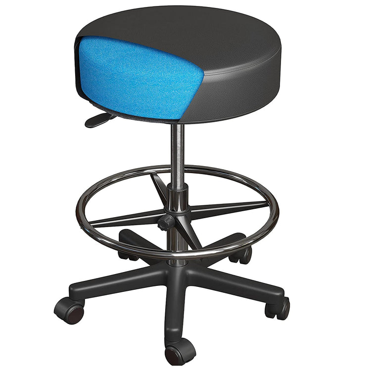 Luxton Ergonomic Rolling Stool