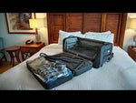 Oregami Rolling Duffle Suitcase with Fold-Out Organizers