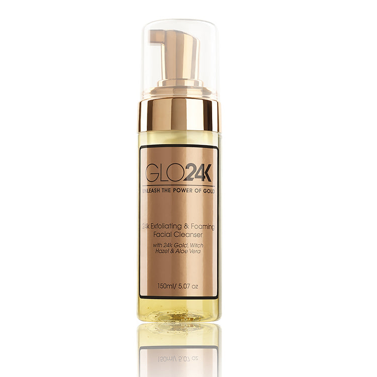 GLO24K 24K Exfoliating Foaming Cleanser