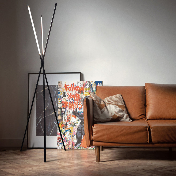 Minimalist Tripod LED Floor Lamp