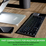 Minder Portable Folding Bluetooth Keyboard